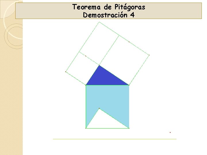 Teorema de Pitágoras Demostración 4 