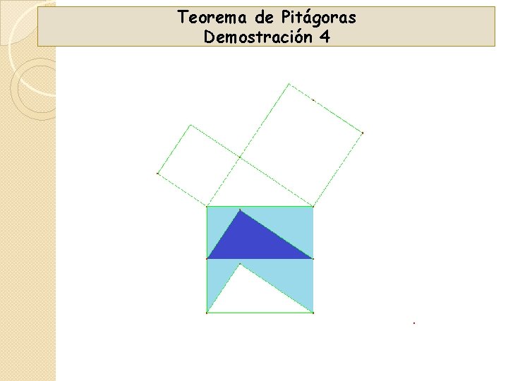 Teorema de Pitágoras Demostración 4 