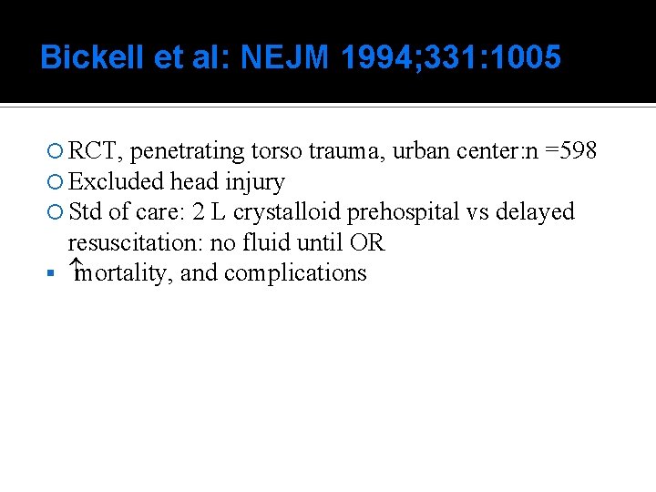 RECENT ADVANCES IN MANAGEMENT OF THORACIC TRAUMA Dr