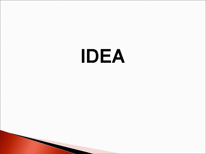 IDEA 