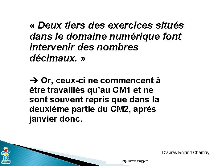  « Deux tiers des exercices situés dans le domaine numérique font intervenir des