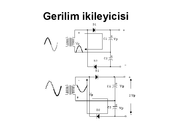 Gerilim ikileyicisi 