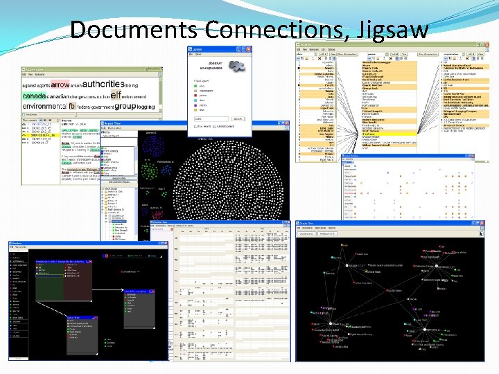 Documents Connections, Jigsaw 