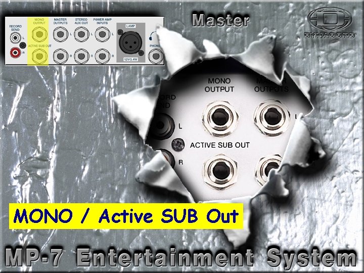 Break-4 MONO / Active SUB Out 