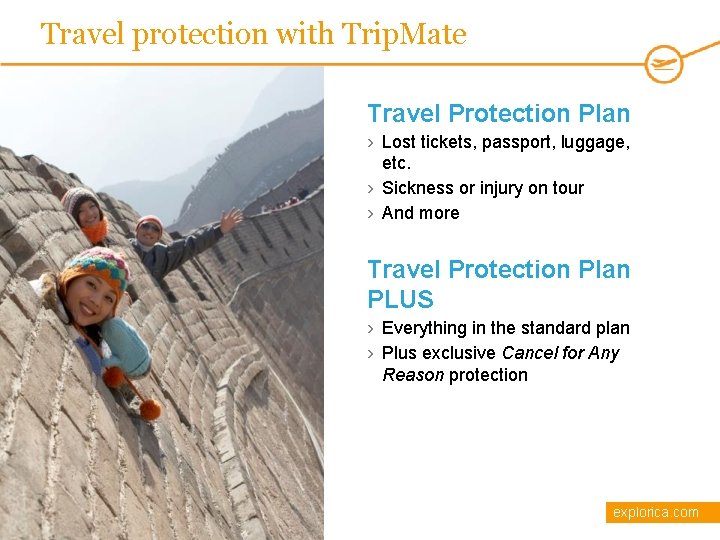 Travel protection with Trip. Mate Travel Protection Plan › Lost tickets, passport, luggage, etc.