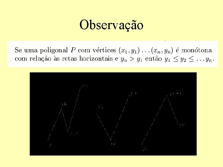 Observação 