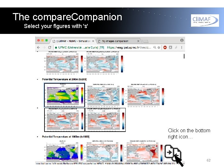 The compare. Companion Select your figures with 's' Click on the bottom right icon…