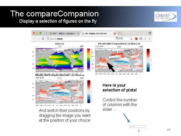 The compare. Companion Display a selection of figures on the fly Here is your