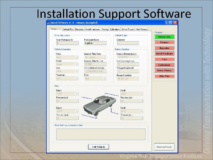 Installation Support Software 18 