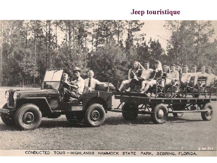 Jeep touristique 