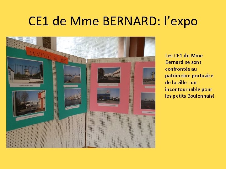 CE 1 de Mme BERNARD: l’expo Les CE 1 de Mme Bernard se sont