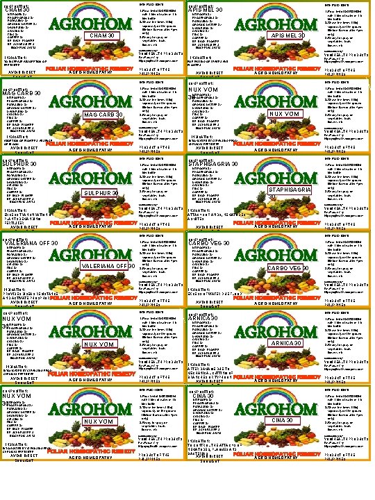 INSTRUCTIONS: COMPOSITION: CHAM 30 NITROGEN 3 X PHOSPHOROUS 3 X POTASSIUM 3 X ORGANIC