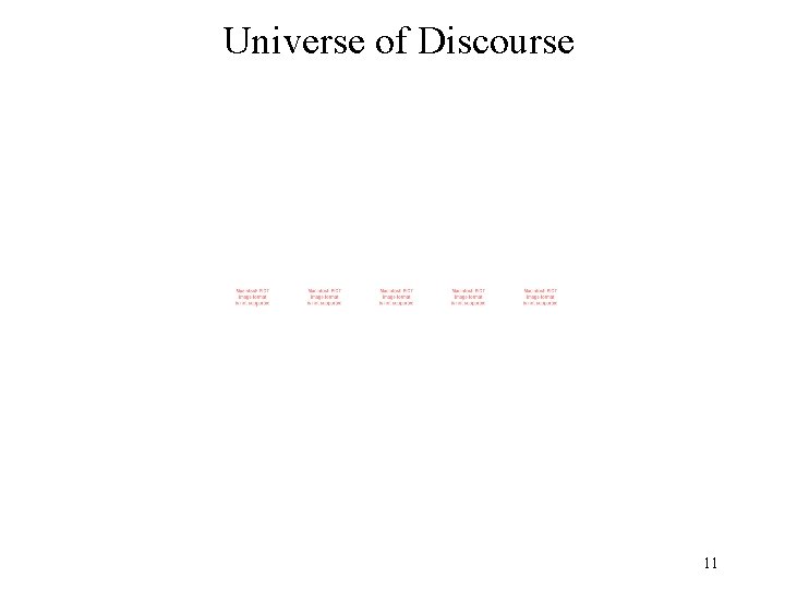 Universe of Discourse 11 Universe of Discourse 11