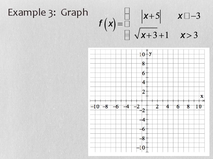 Example 3: Graph 