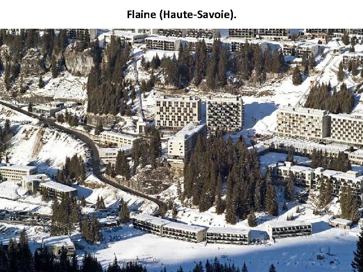 Flaine (Haute-Savoie). 