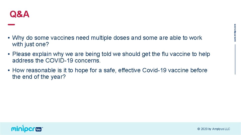 Q&A • Why do some vaccines need multiple doses and some are able to