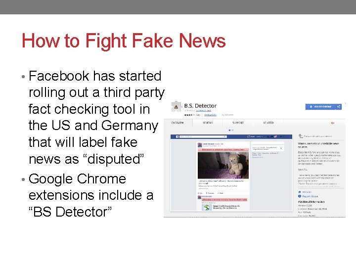 How to Fight Fake News • Facebook has started rolling out a third party How to Fight Fake News • Facebook has started rolling out a third party