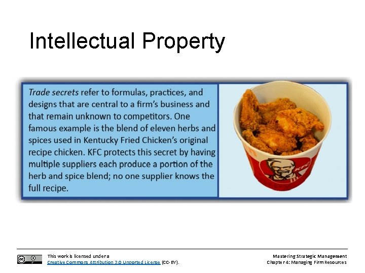 Intellectual Property This work is licensed under a Creative Commons Attribution 3. 0 Unported