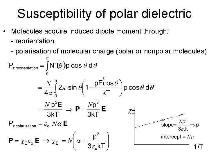3 Dielectric phenomena Microscopic picture change in charge