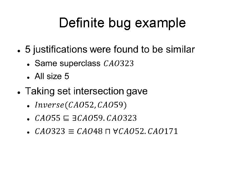 Verifying Reasoner Correctness A Justification Based Method By