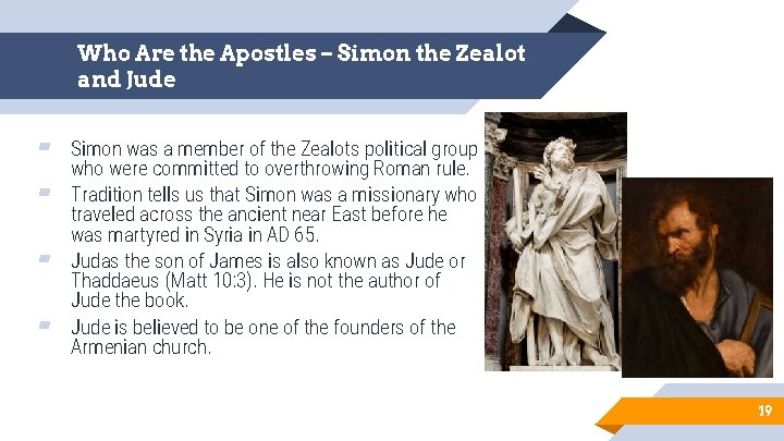 Who Are the Apostles – Simon the Zealot and Jude ▰ ▰ Simon was