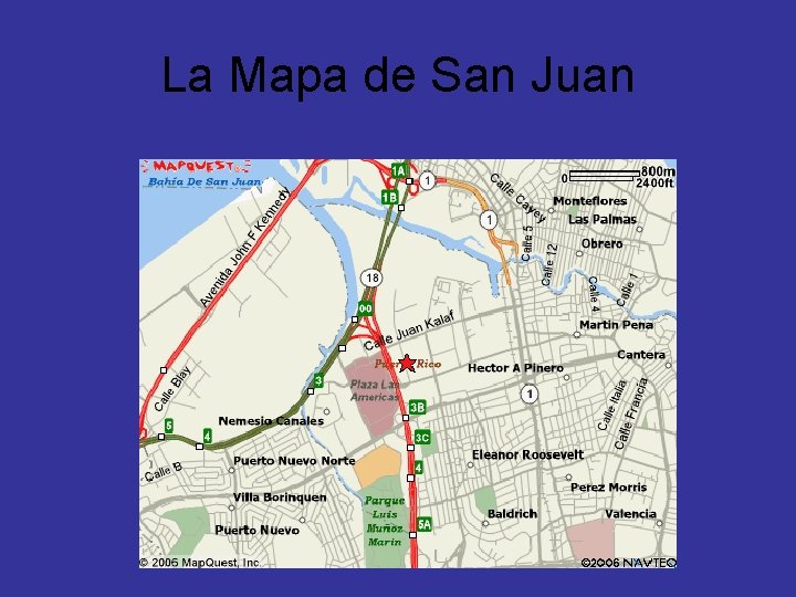 La Mapa de San Juan 