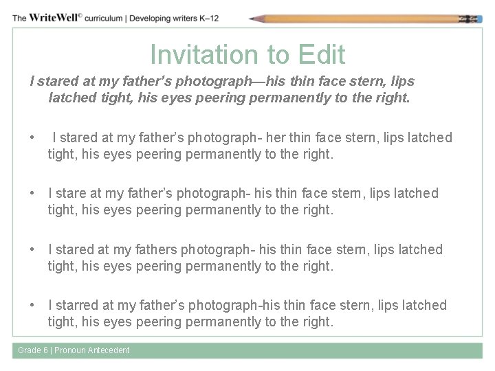 Invitation to Edit I stared at my father’s photograph—his thin face stern, lips latched