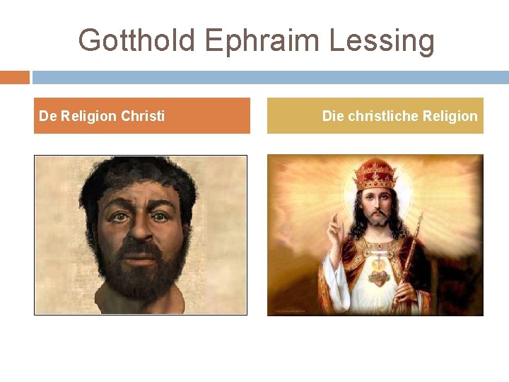 Gotthold Ephraim Lessing De Religion Christi Die christliche Religion 