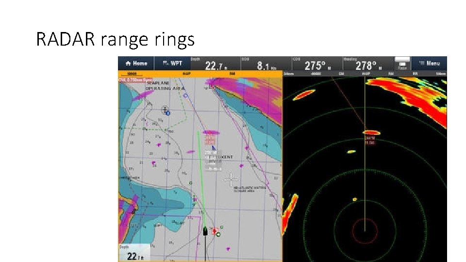 RADAR range rings 