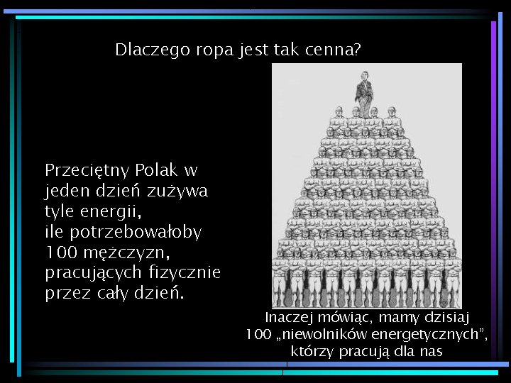 Dlaczego ropa jest tak cenna? Przeciętny Polak w jeden dzień zużywa tyle energii, ile