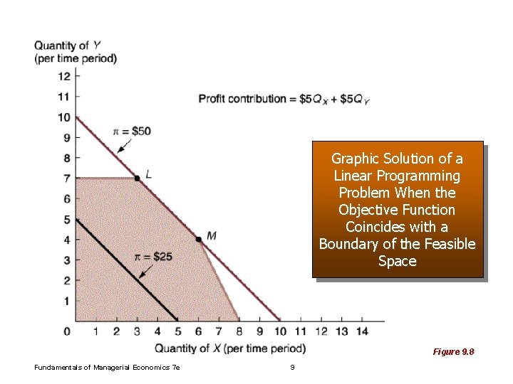 Graphic Solution of a Linear Programming Problem When the Objective Function Coincides with a