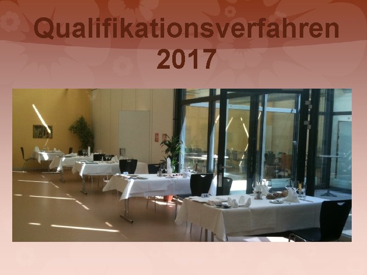 Qualifikationsverfahren 2017 