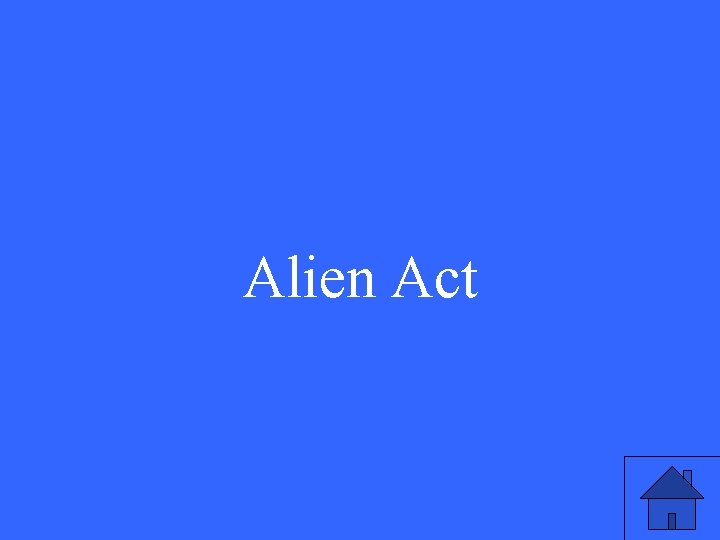 Alien Act 33 