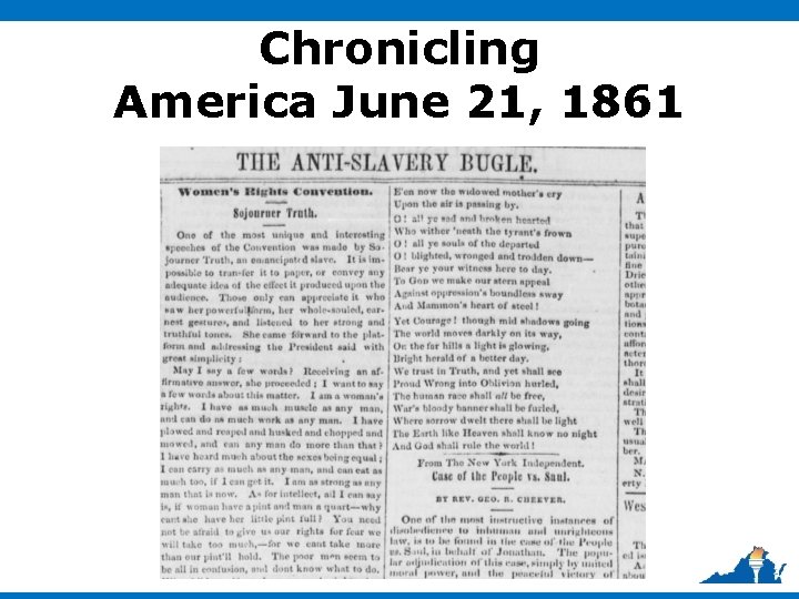 Chronicling America June 21, 1861 