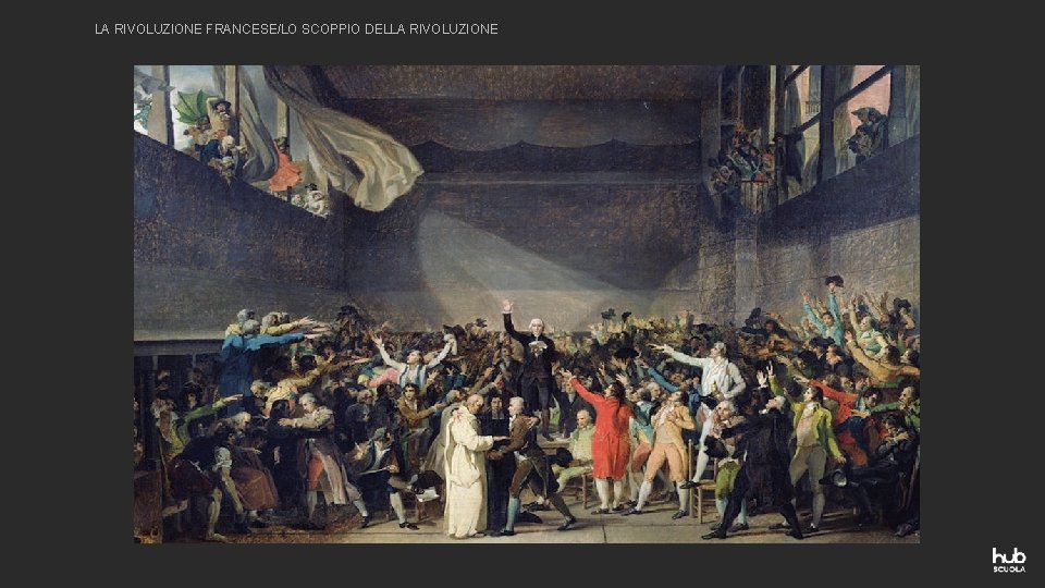 LA RIVOLUZIONE FRANCESE/LO SCOPPIO DELLA RIVOLUZIONE 