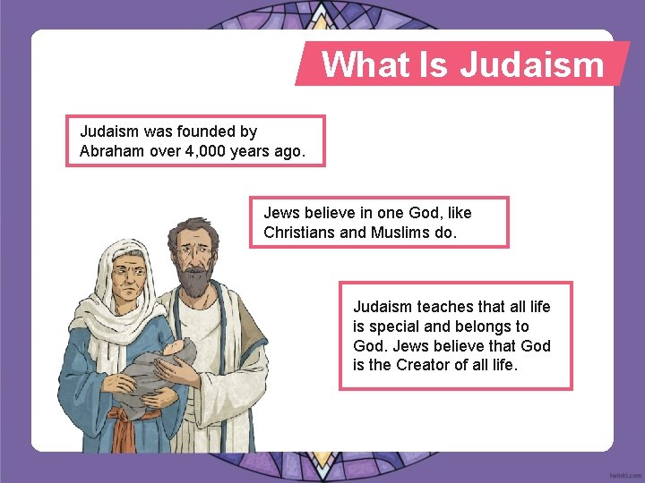 What Is Judaism was founded by Abraham over 4, 000 years ago. Jews believe