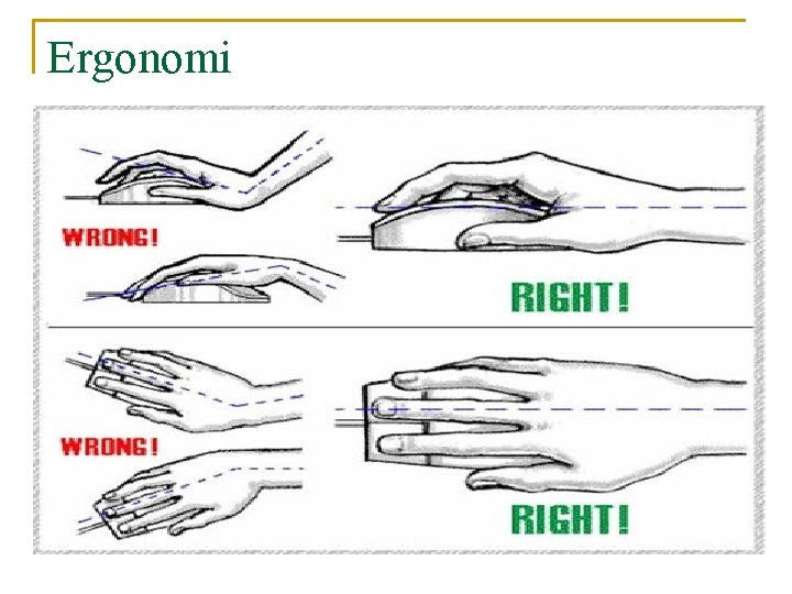 Ergonomi 