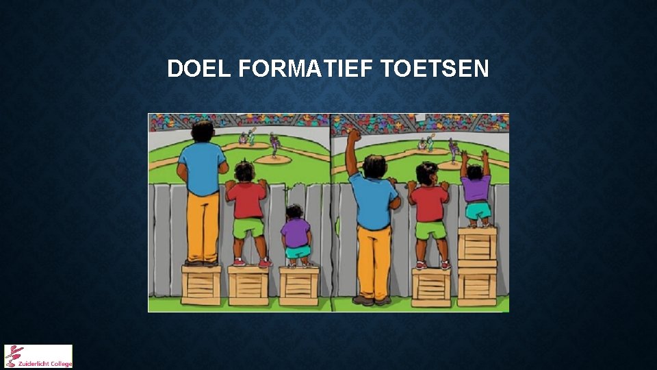 DOEL FORMATIEF TOETSEN 