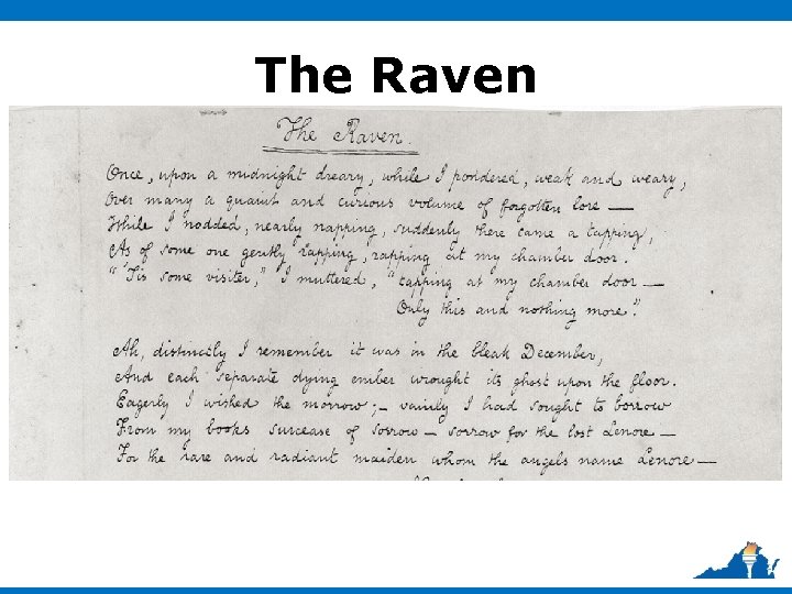 The Raven • Ensure that Embedded Media is Compliant – Are embedded media and