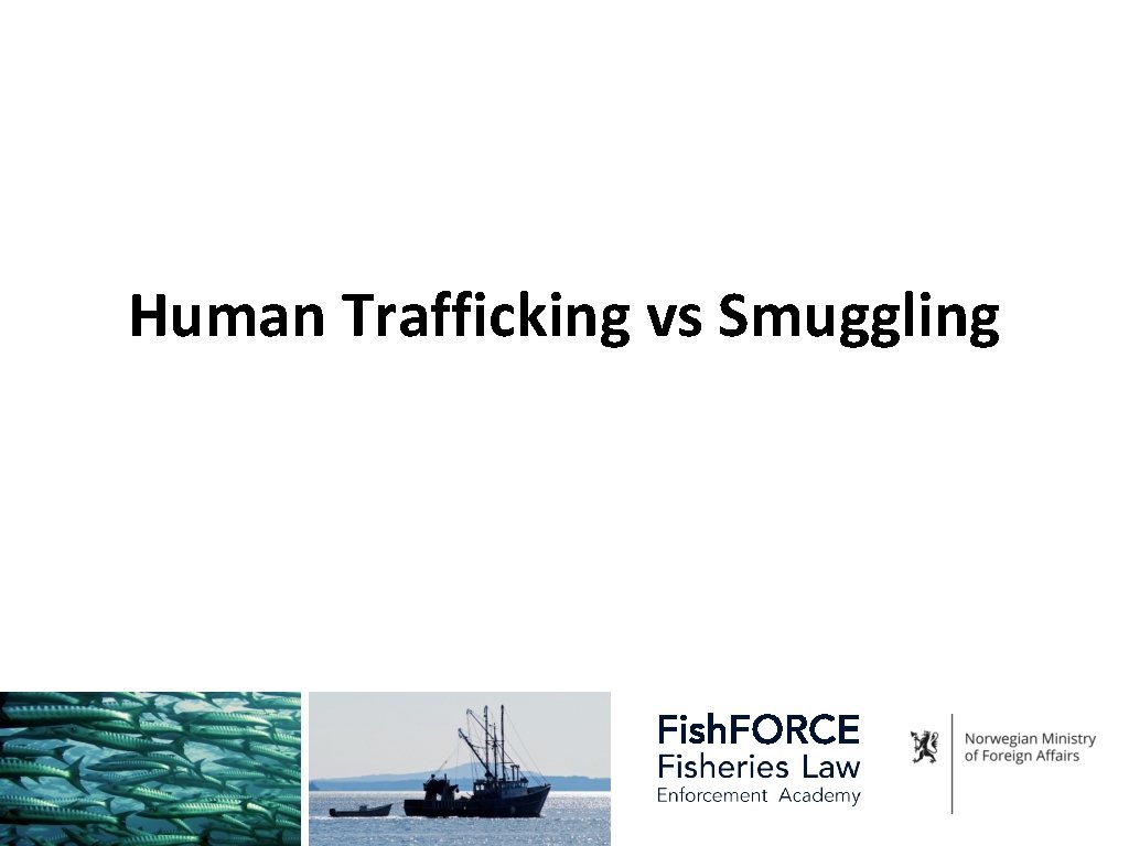 Human Trafficking vs Smuggling 