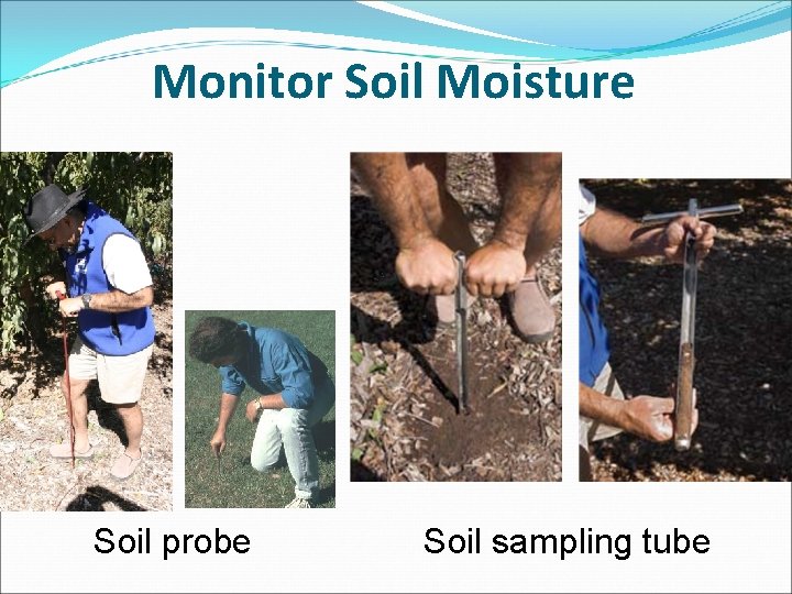 Monitor Soil Moisture Soil probe Soil sampling tube 