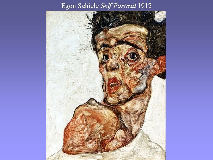 Egon Schiele Self Portrait 1912 