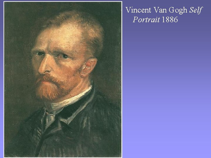 Vincent Van Gogh Self Portrait 1886 