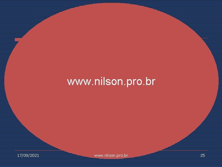 www. nilson. pro. br 17/09/2021 www. nilson. pro. br 25 