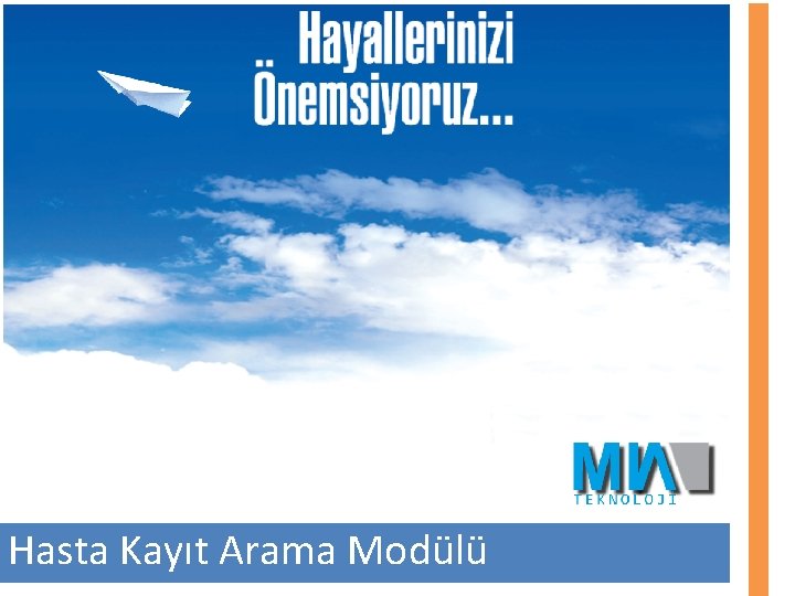 Hasta Kayıt Arama Modülü 