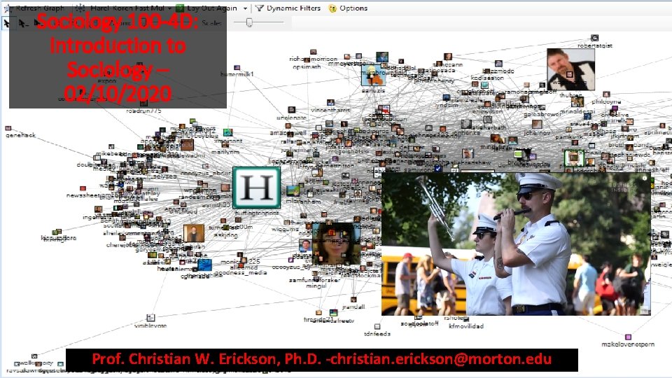 Sociology 100 -4 D: Introduction to Sociology – 02/10/2020 Prof. Christian W. Erickson, Ph.