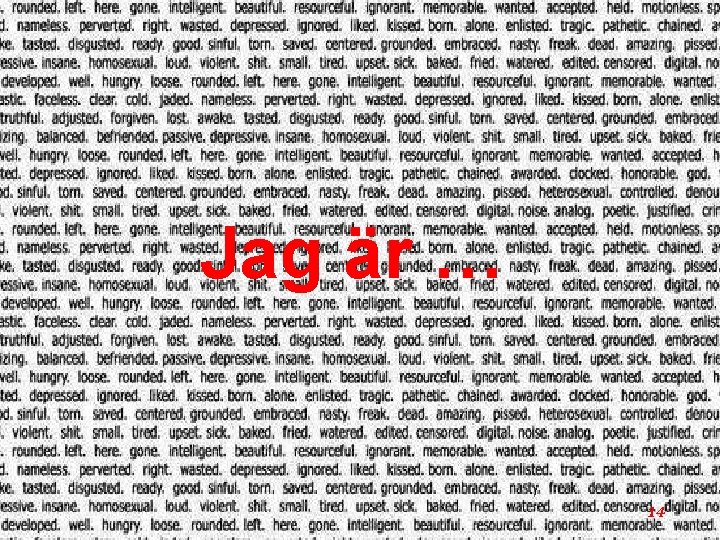 Jag är … 14 