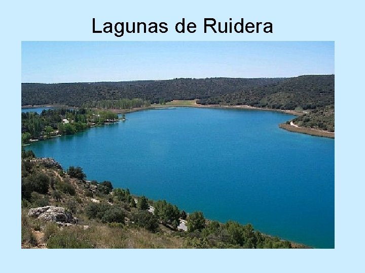 Lagunas de Ruidera 