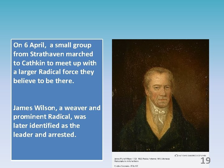 On 6 April, a small group from Strathaven marched to Cathkin to meet up