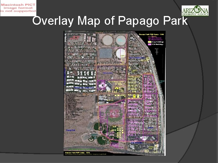 Overlay Map of Papago Park 